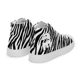 KILLA Zebra 1's Men’s high top canvas shoes