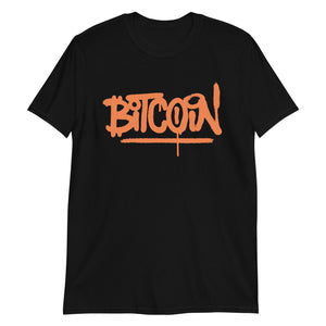 BITCOIN Drip Graffiti Short-Sleeve Unisex T-Shirt
