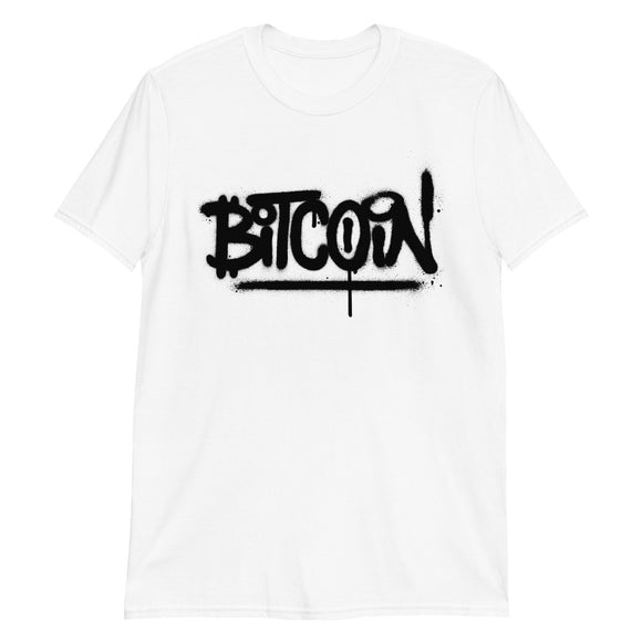 BITCOIN Graffiti Short-Sleeve Unisex T-Shirt