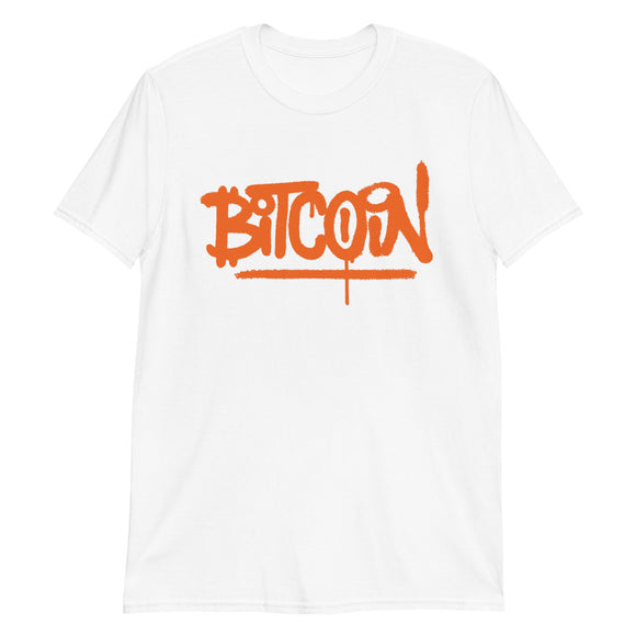 BITCOIN Drip Graffiti Short-Sleeve Unisex T-Shirt